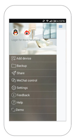 blind motor emitter wifi setup