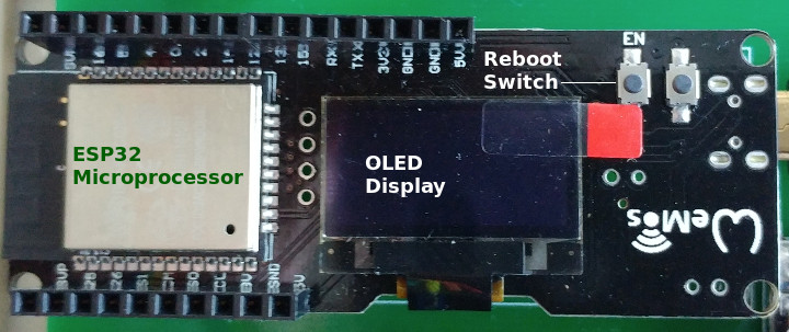reboot switch for ESP32 board reboot switch for ESP32 board